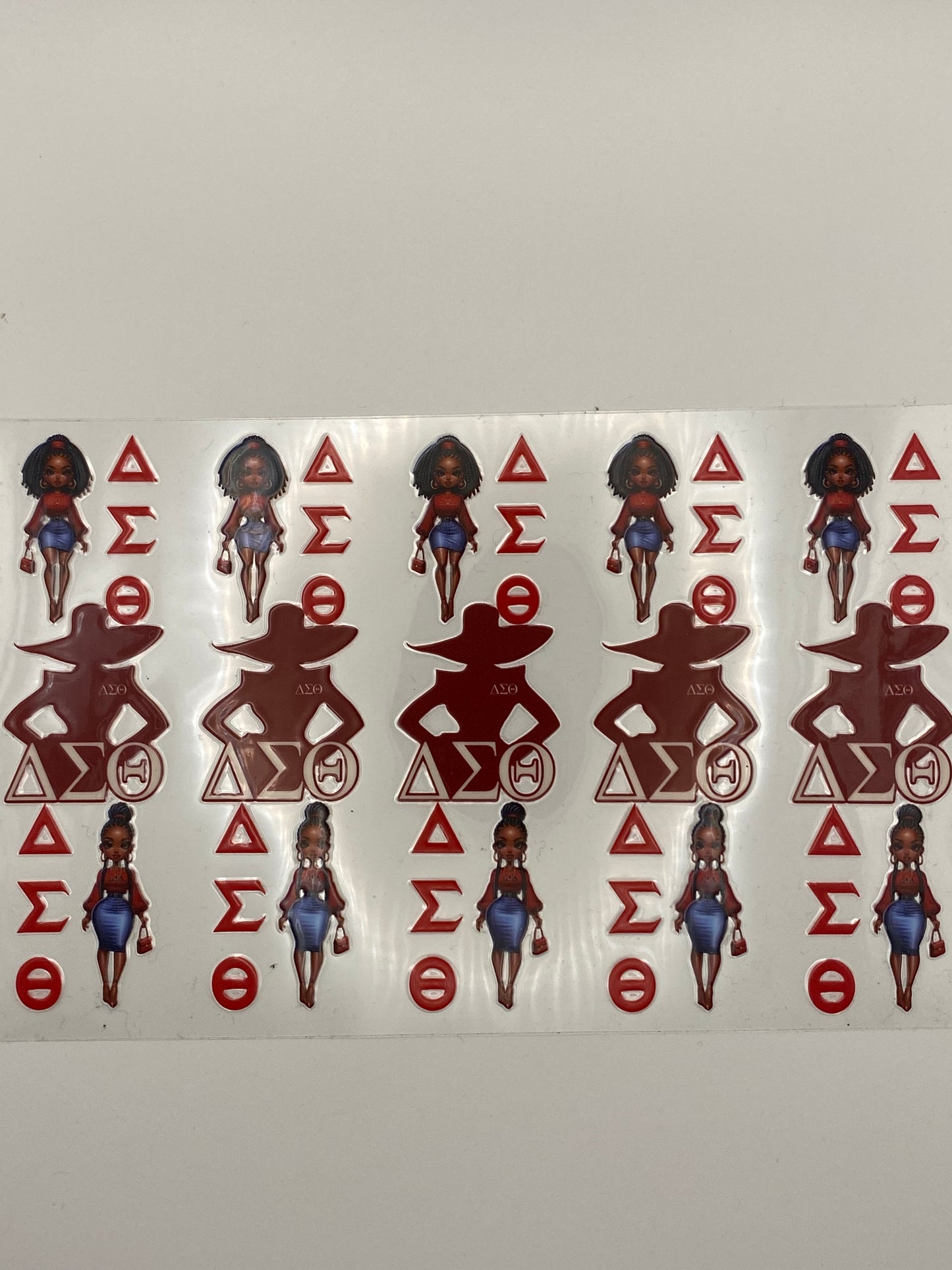 Sorority Sisters Unite- Pen & 16oz Cup Wraps UV DTF