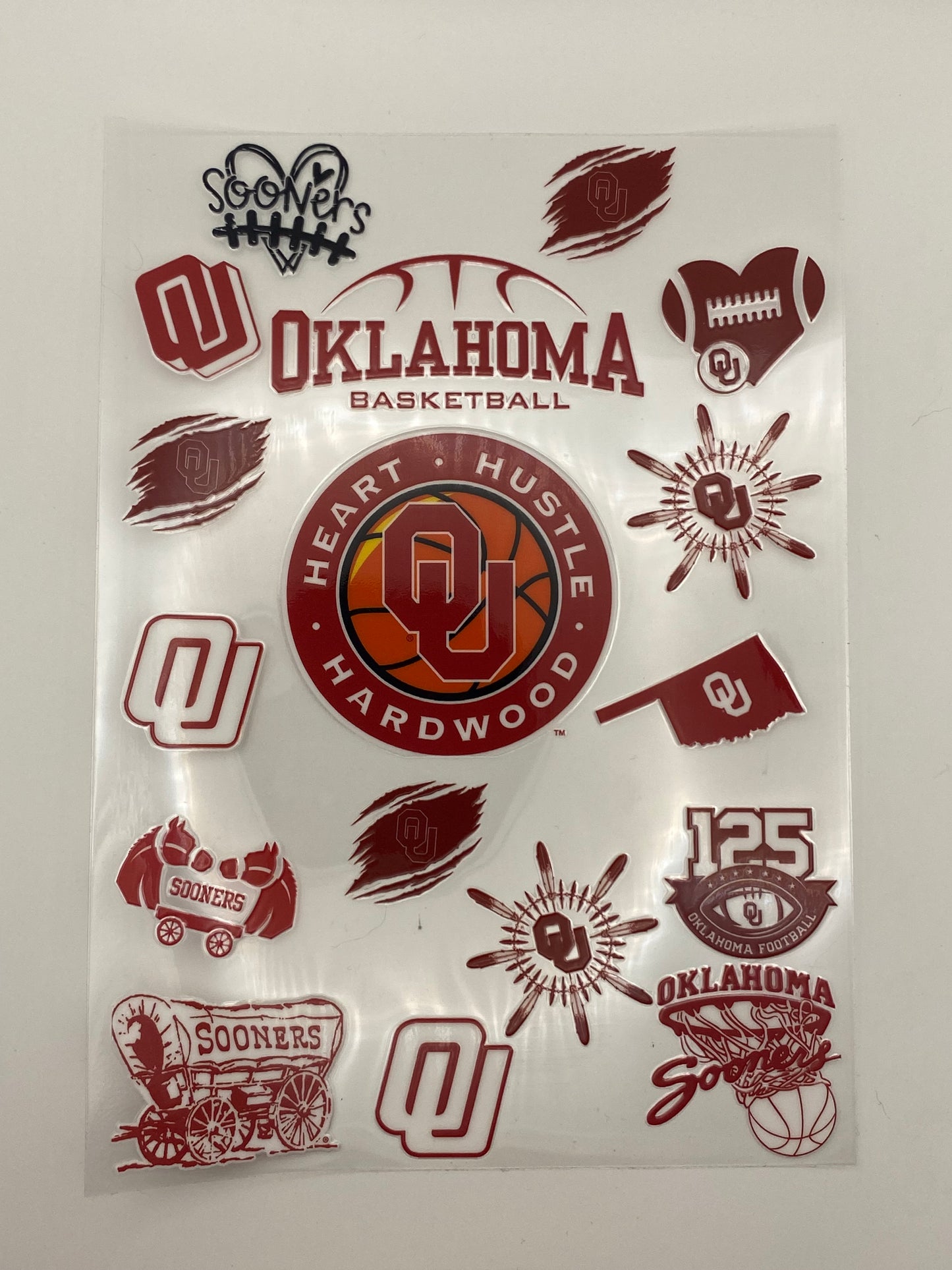 Large Shaker Notebook UV DTF Wraps Random Style- (1Pc)