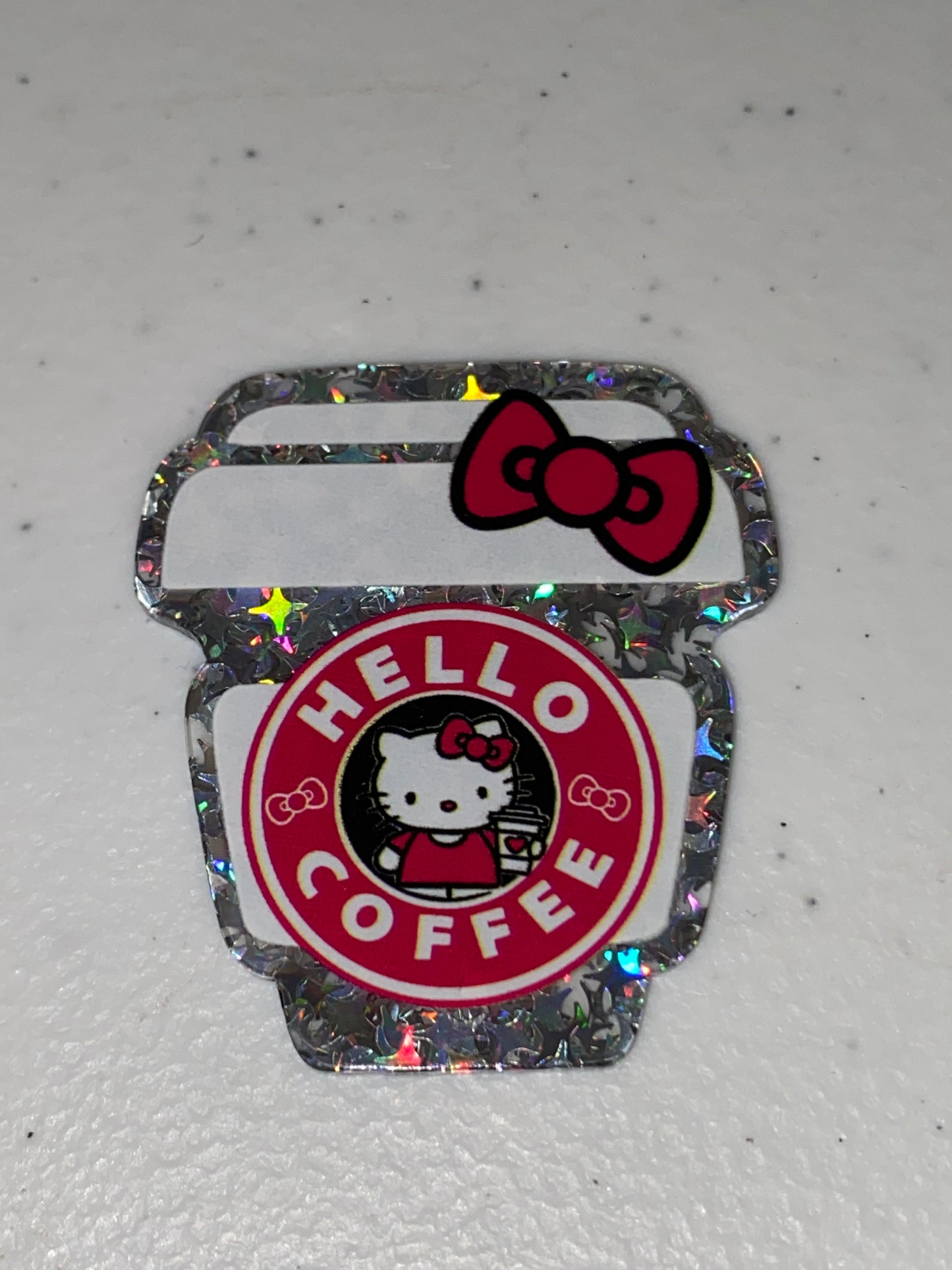 One Sided Character Glitter Acrylics- 1Pc