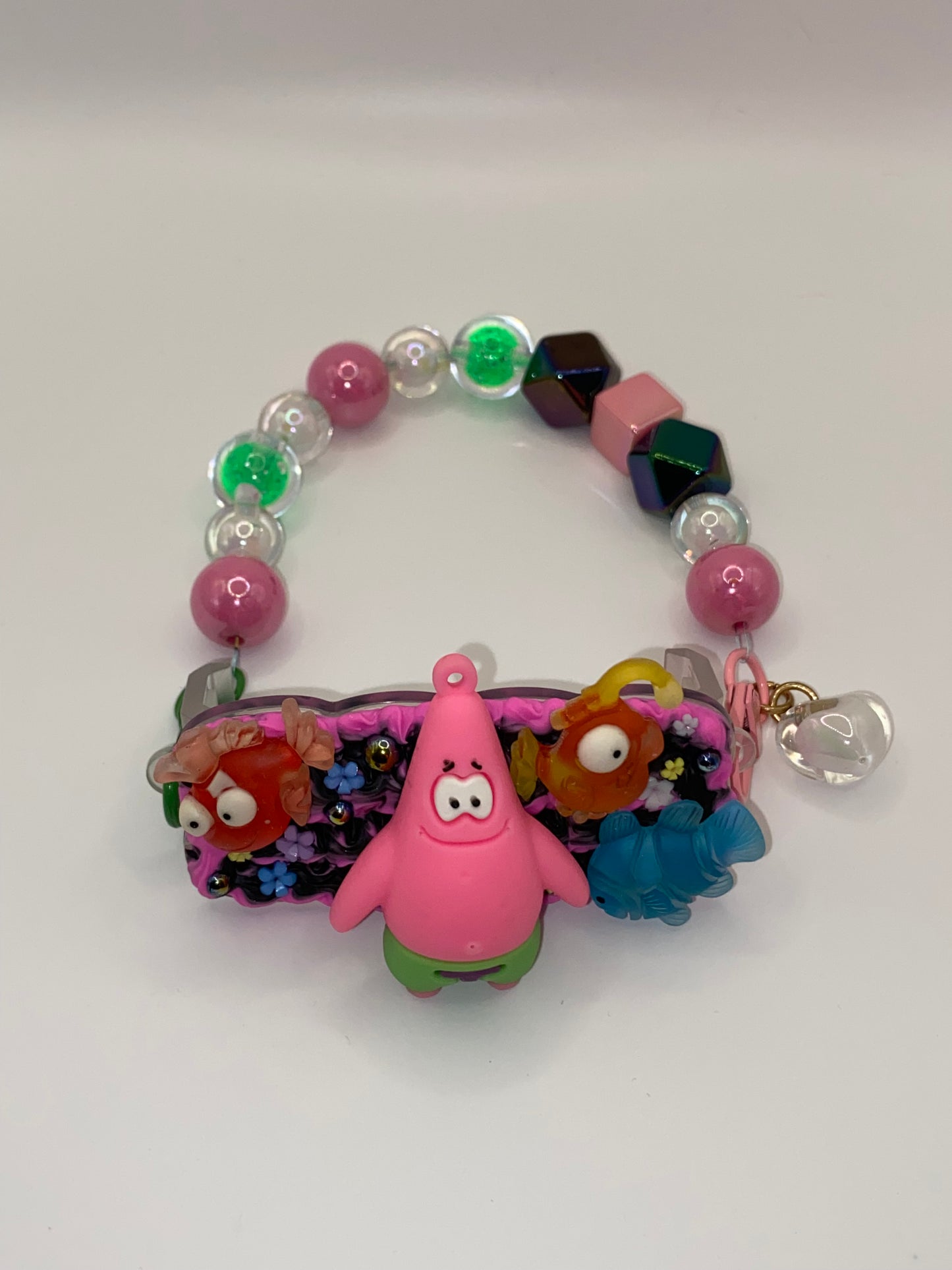 Handmade Decoden Phone Holder W/Handle