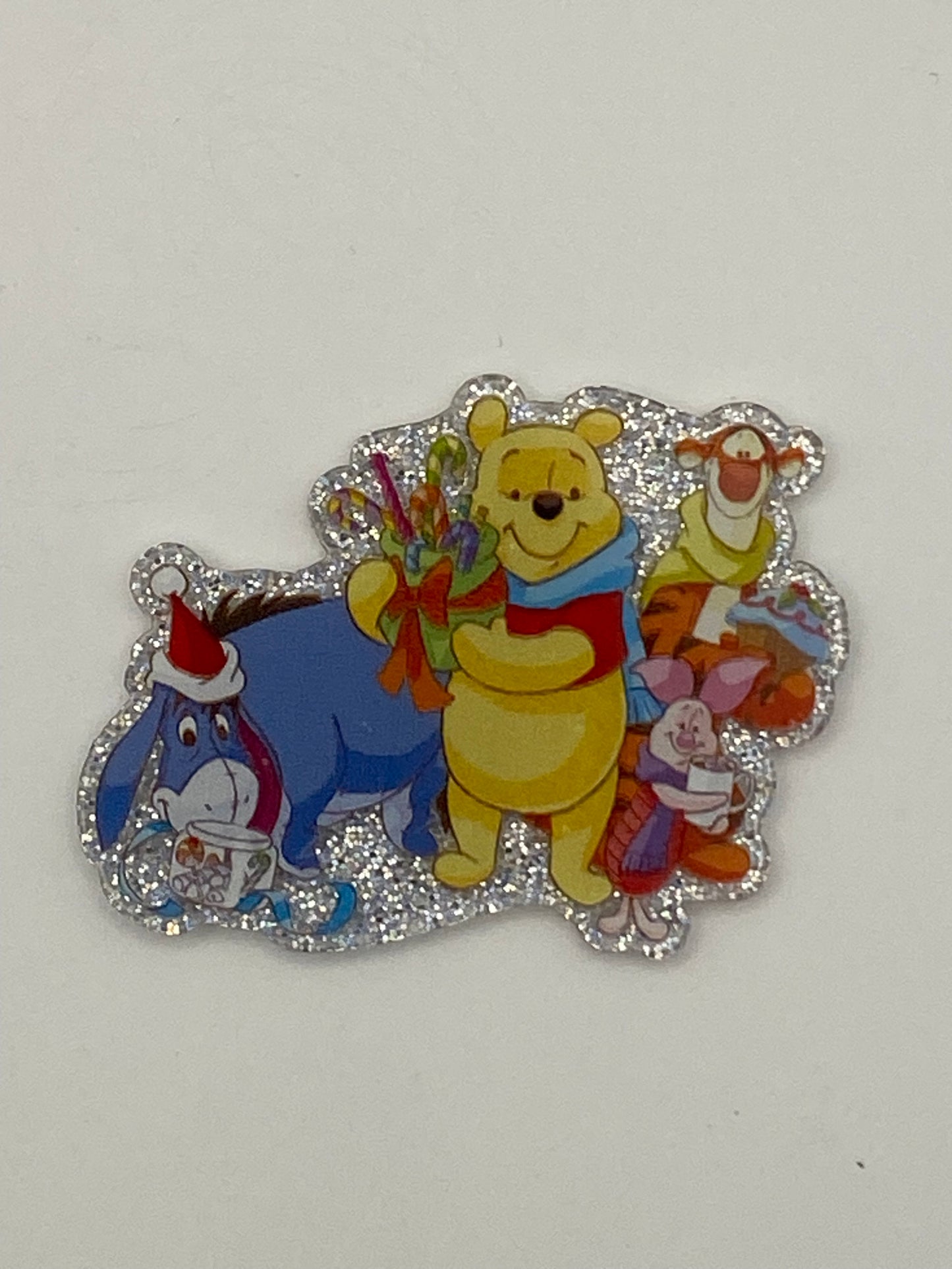 One Sided Character Glitter Acrylics- 1Pc