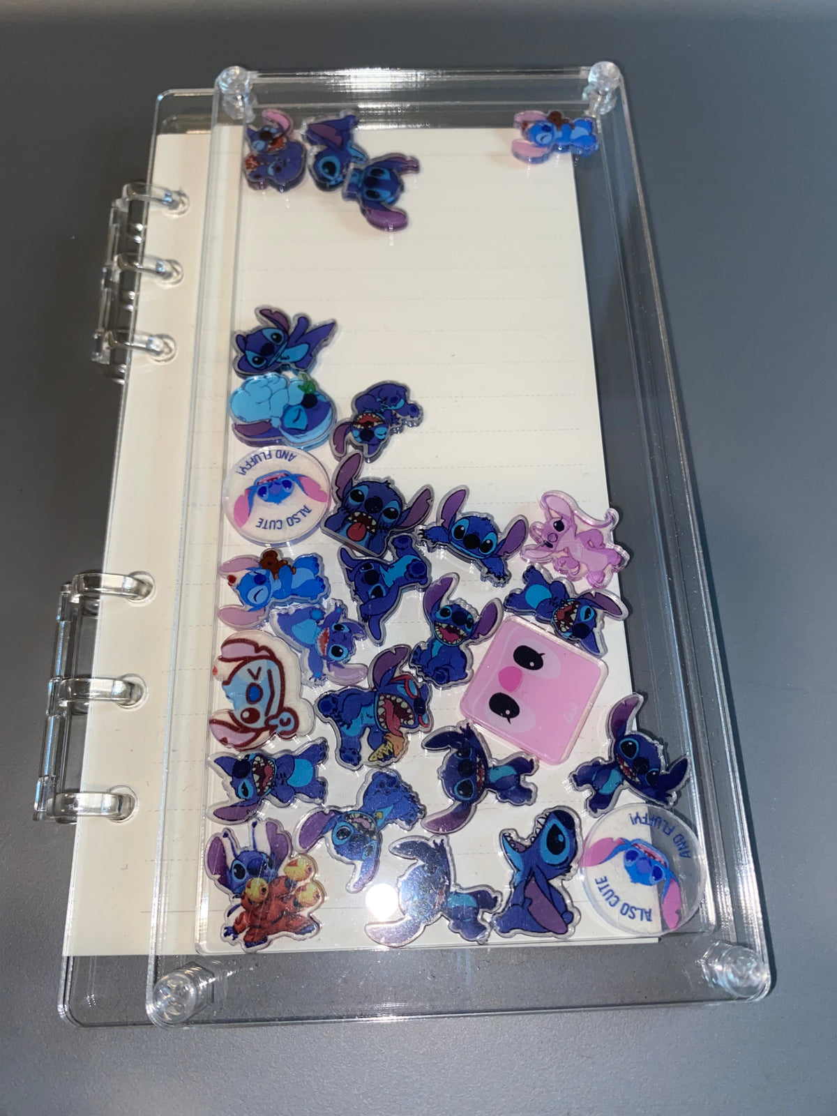 Acrylic Shaker Notebook Kit