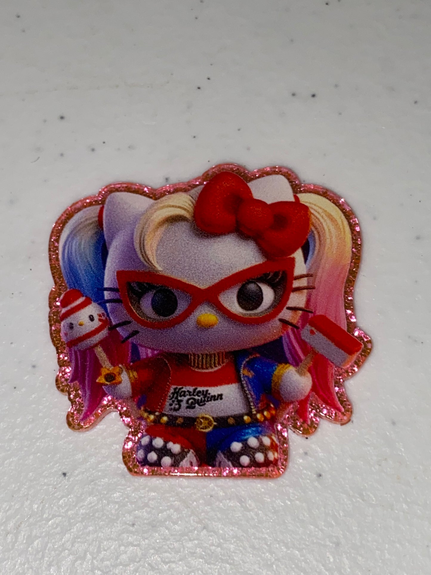 One Sided Character Glitter Acrylics- 1Pc