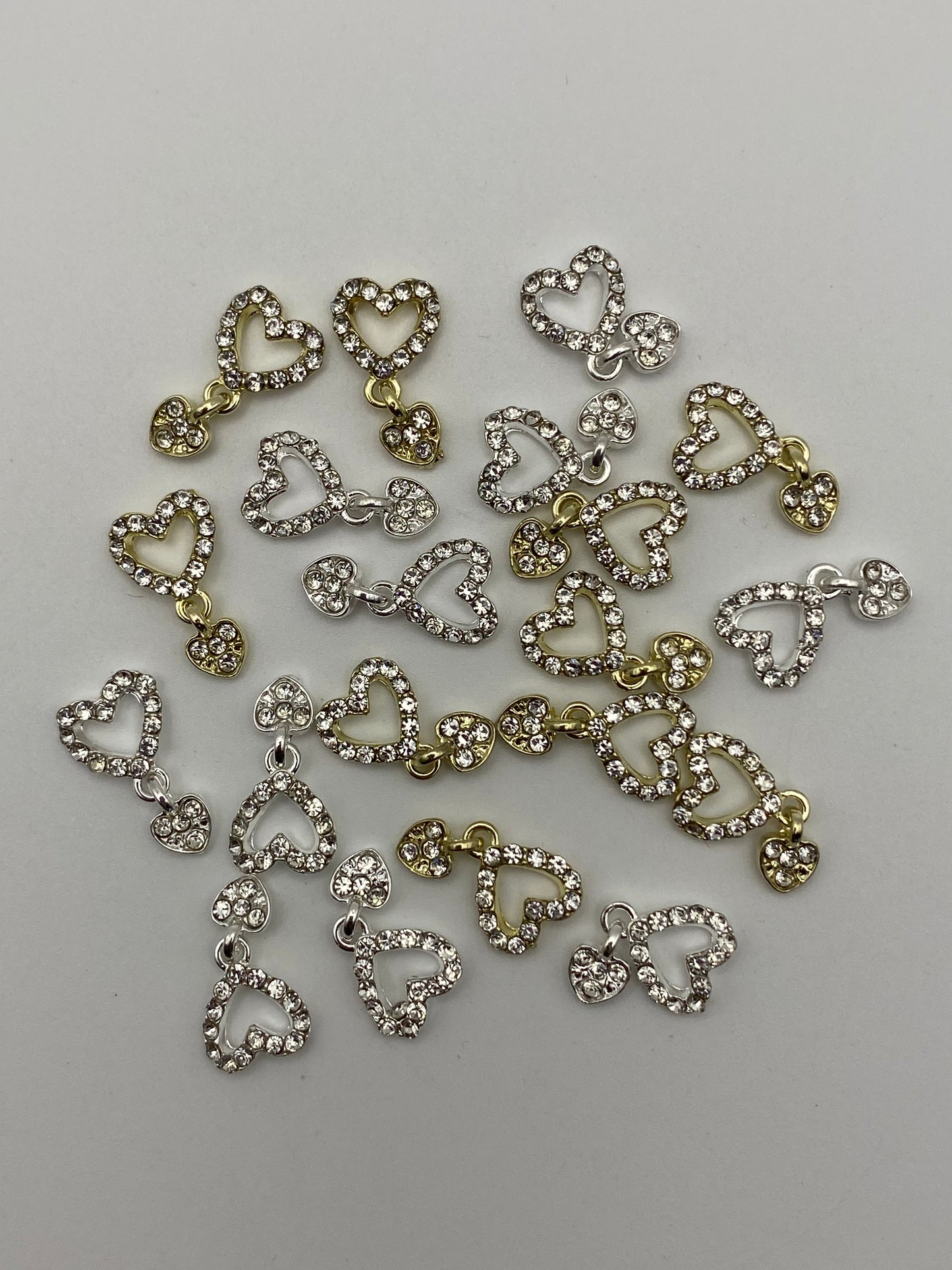 Metal Nail Charms In Different Styles- Great For DIY Beads, Pens, & More!