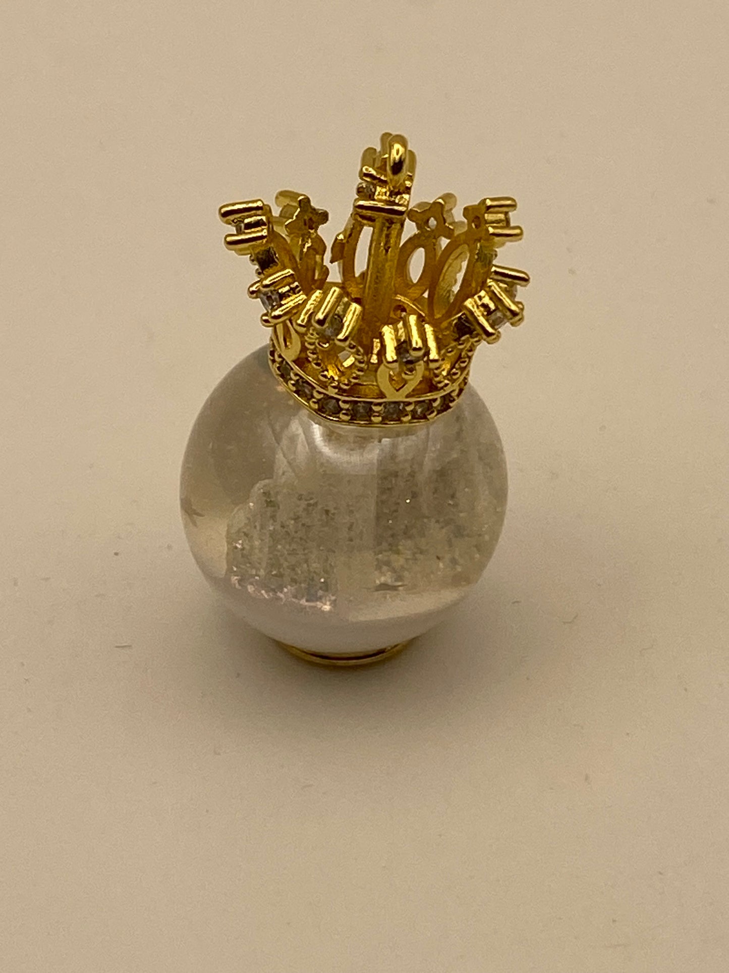 Fancy Pendants W/Metal Toppers (1Pc)