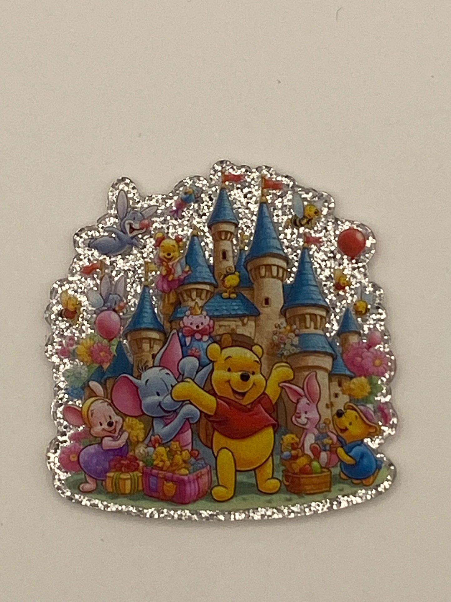 One Sided Character Glitter Acrylics- 1Pc