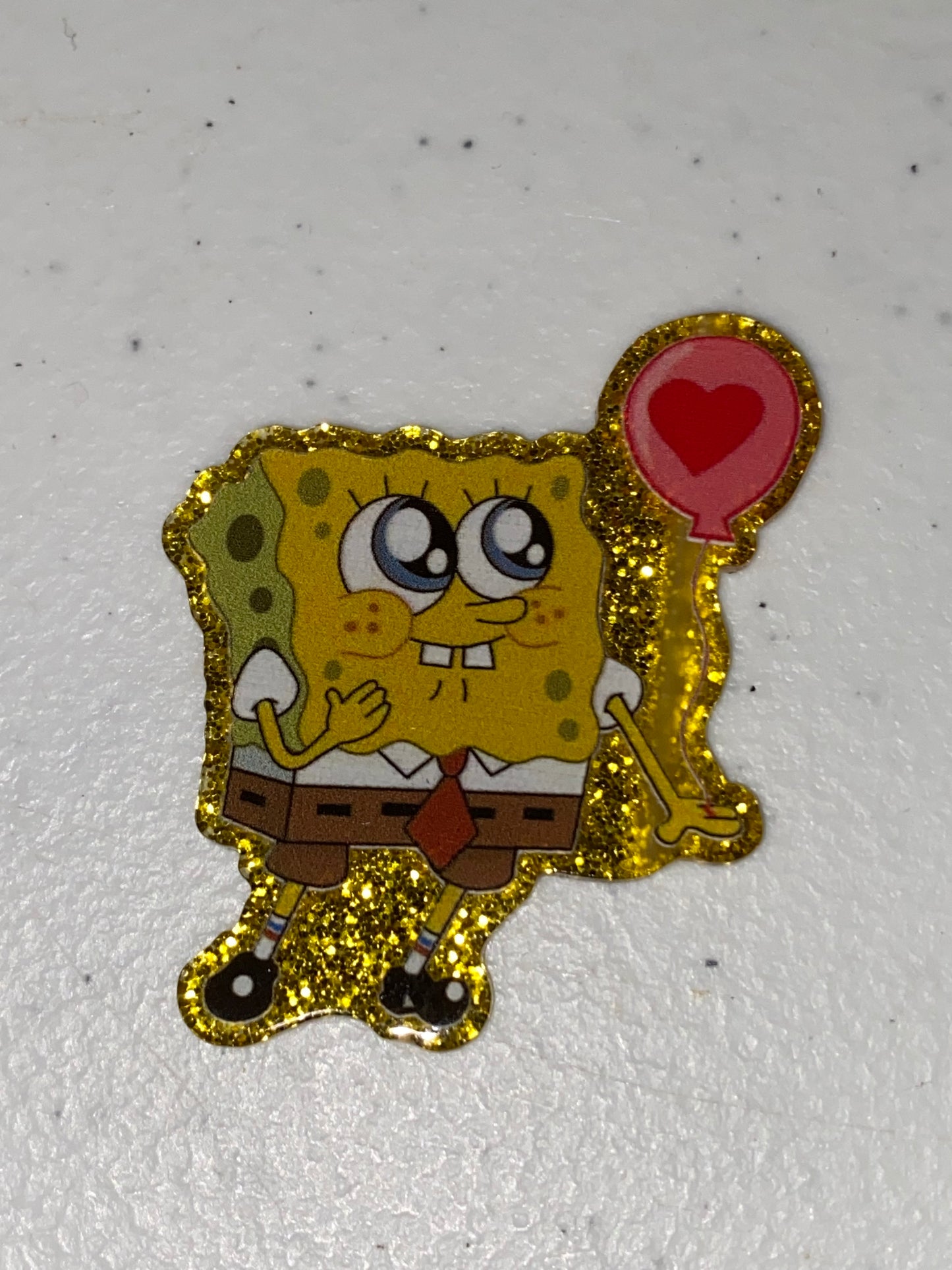 One Sided Character Glitter Acrylics- 1Pc