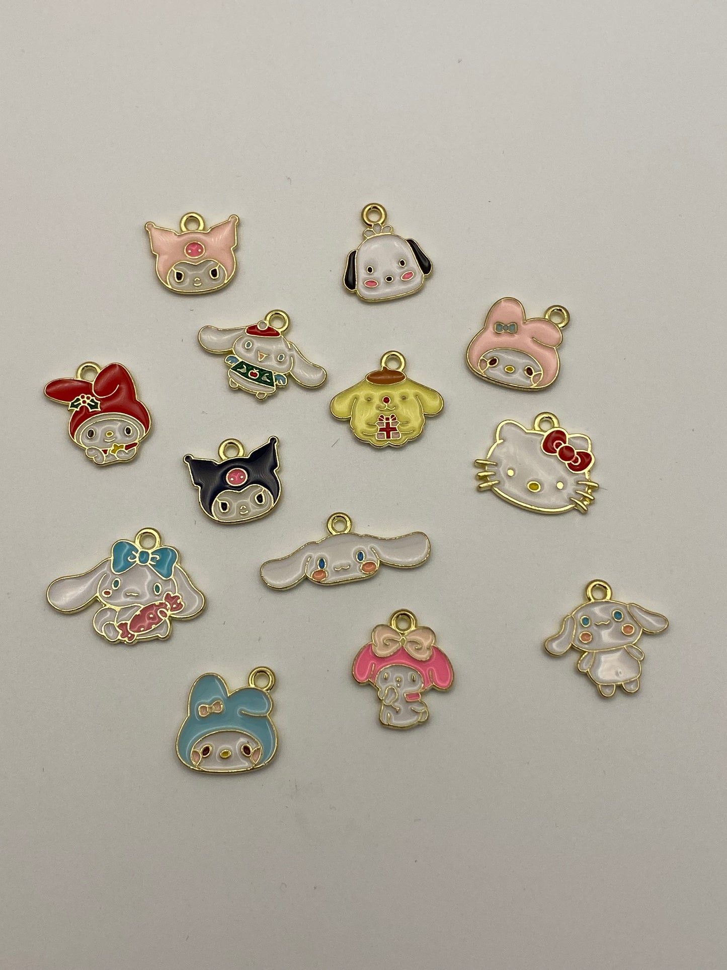 Metal Character Pendant Charms- 1Pc Unless Otherwise Noted