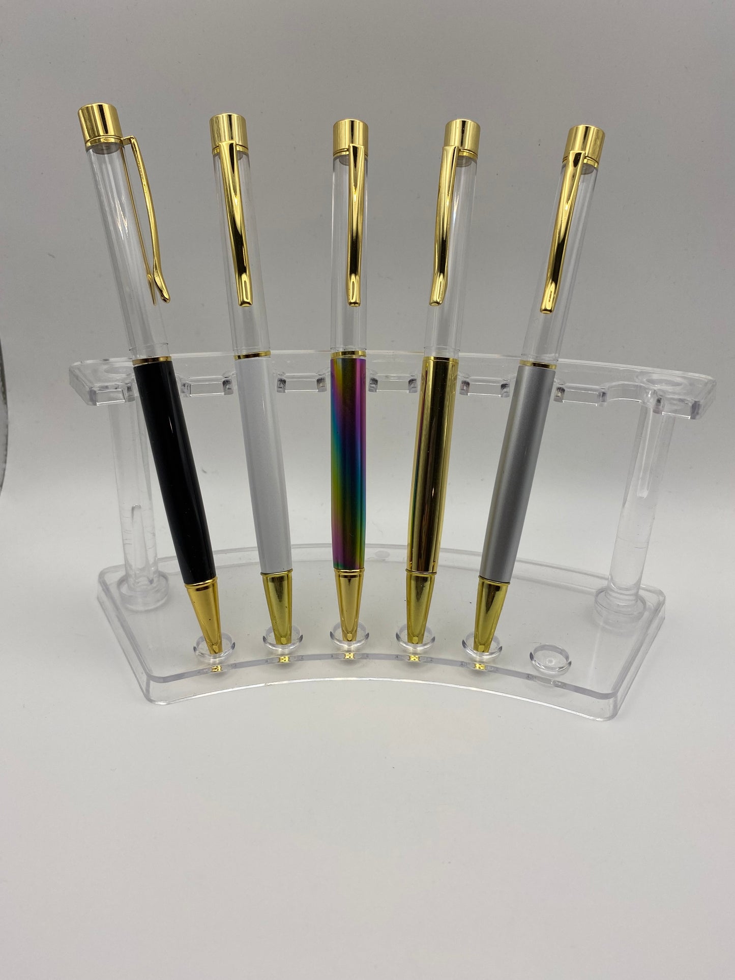 Plastic & Metal Blank Pens For DIY Pen Wraps - Perfect For Decorating & Customization