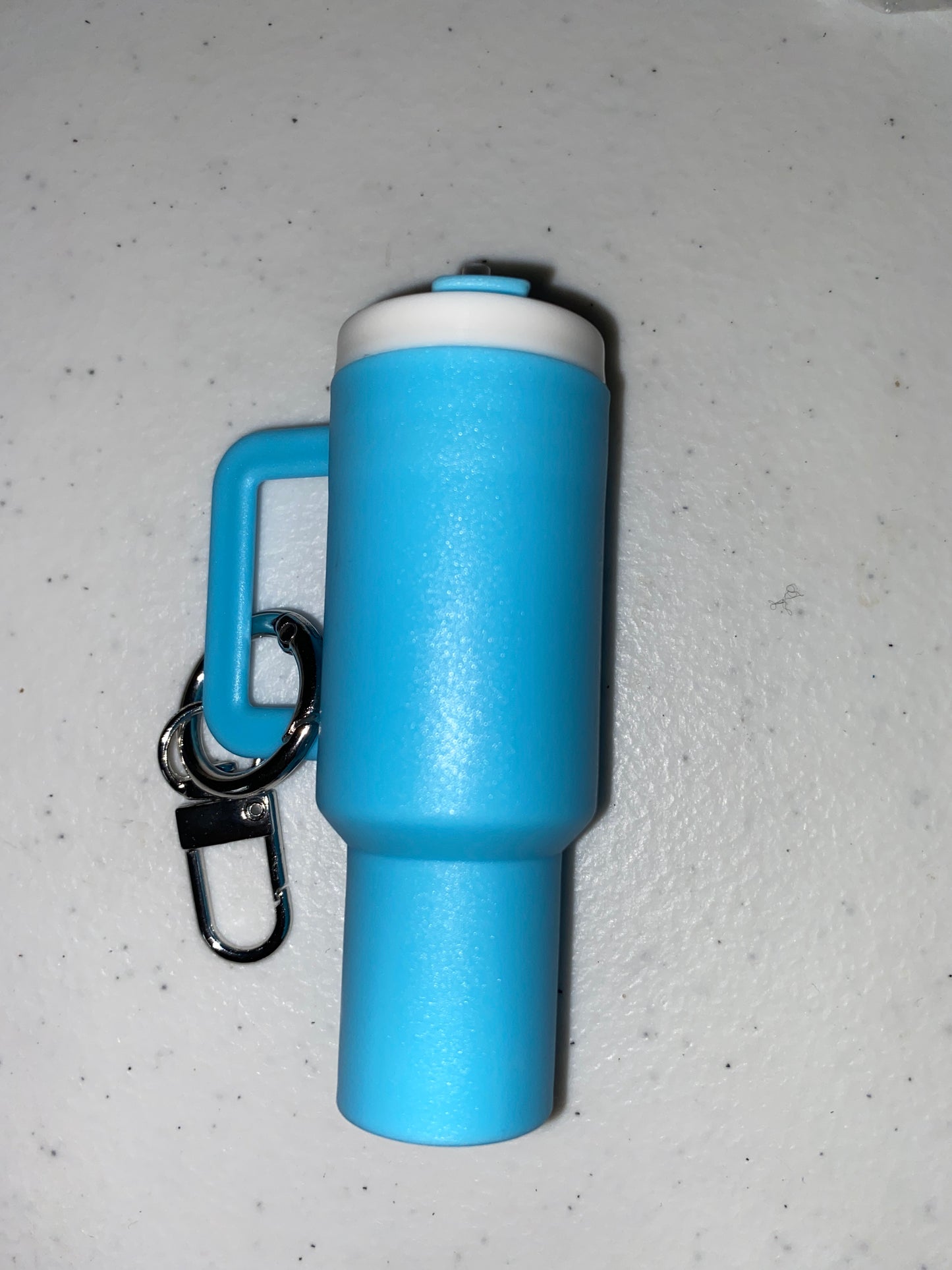 Mini Tumbler Cup Keychain- Holds Small Items
