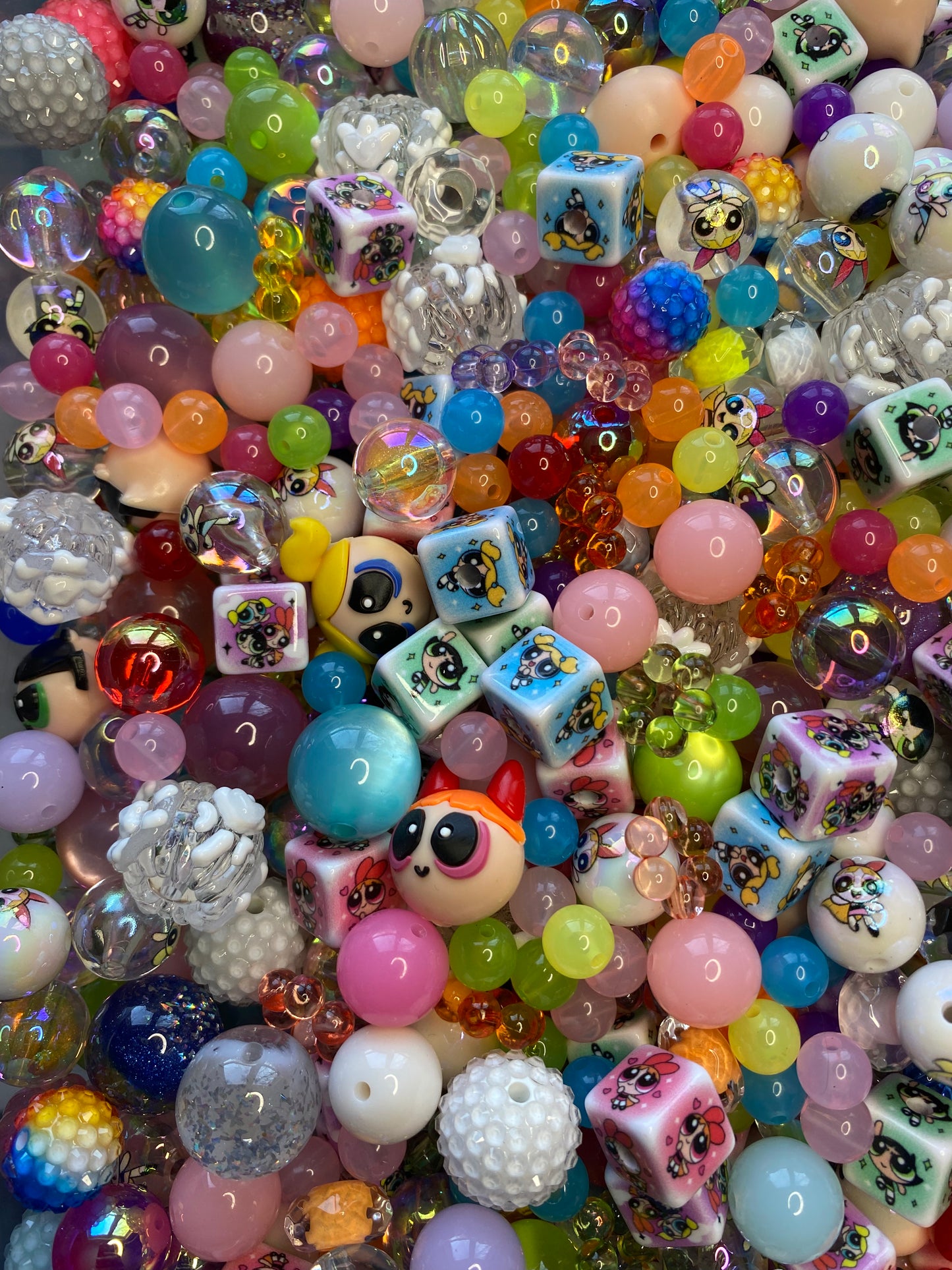 03-Large Size Bead Mixes For DIY Pens, Keychains & More!
